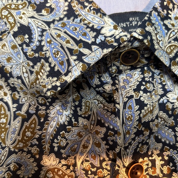 Dress shirt :Rue Saint Parick Montreal - Picture 3 of 4